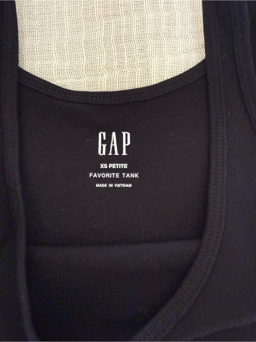 🖤 Gap Favorite Tank Top - Black - XS Petite - New Without Tags 🖤